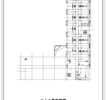 某高层商业综合楼建筑设计cad施工图