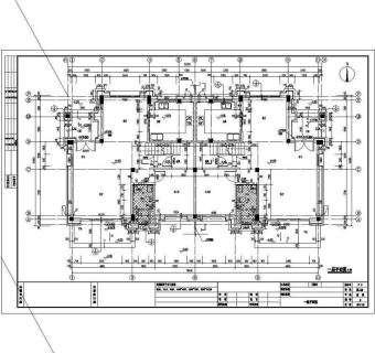 碧桂园安徽3层法式双拼别墅建施图2015(框架结构）3D模型