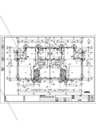 碧桂园安徽3层法式双拼别墅建施图2015(框架结构）3D模型