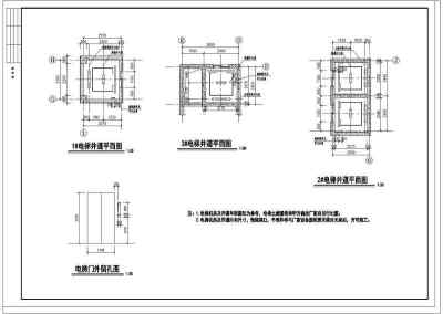 某框剪结构高层假日酒店建筑设计cad全套施工图