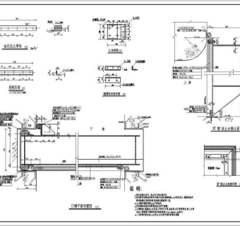 某水利工程3x3m钢闸门金属结构专业施工图