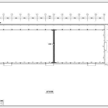 某钢结构CAD建筑图纸（含设计说明）3D模型