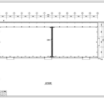 某钢结构CAD建筑图纸（含设计说明）3D模型