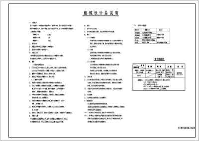 某变电房管理房设计cad建筑结构给水施工图