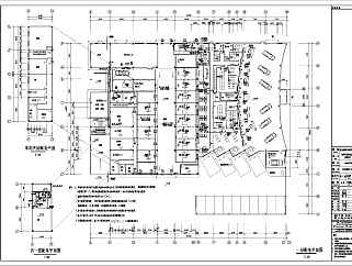 重庆某二层汽车4S店电气设计施工图
