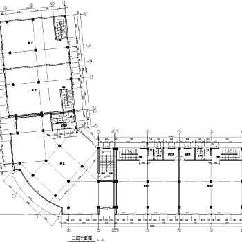 商业综合楼建筑设计CAD全套施工图