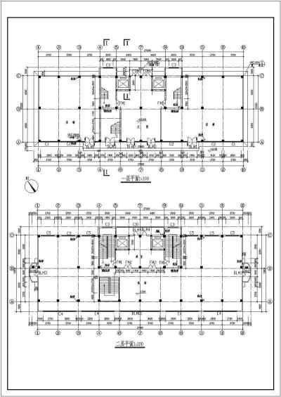 商业综合楼建筑全套设计CAD施工图