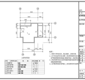 发电机房噪声治理隔声降噪施工图纸