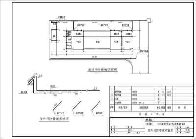 某110kV变电站主变水喷雾消防系统施工图3D模型