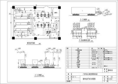 广州某建筑RC系列模块化水冷机组制冷机房布置图