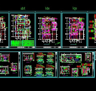 某公建冷冻机房图纸