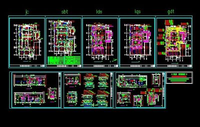 某公建冷冻机房图纸