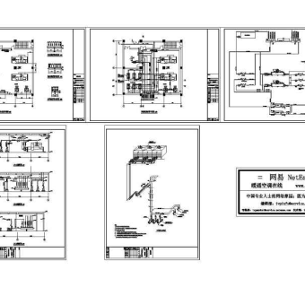 冷冻机房完整施工图