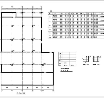 某21层银行办公楼建筑和结构cad施工图