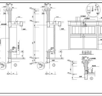六层商住楼建筑设计CAD图纸