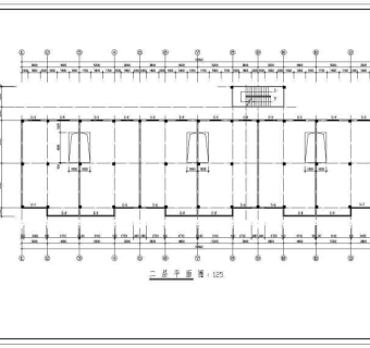 彭泽商住楼建筑全套设计施工CAD图纸