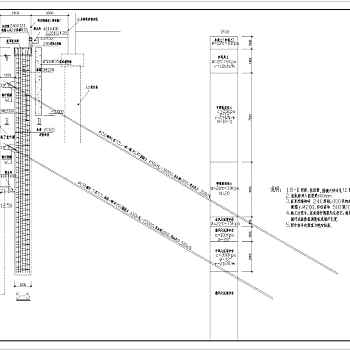 某三层地下室深基坑支护工程施工图3D模型