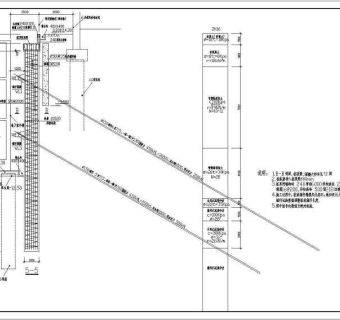 某三层地下室深基坑支护工程施工图3D模型