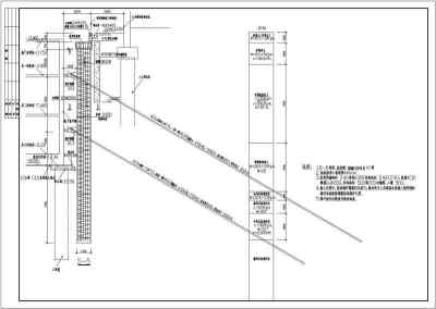 某三层地下室深基坑支护工程施工图3D模型