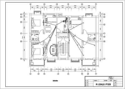 某6层住宅（附地下室）电气设计施工图3D模型