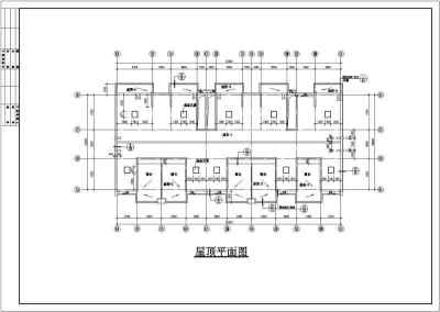 某沿街商住楼全套建施图