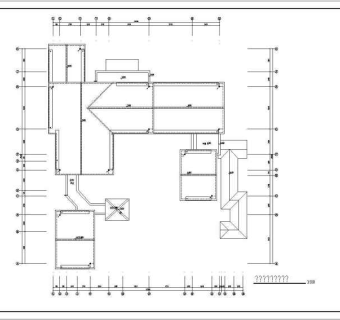 中国古典别墅建筑结构施工图