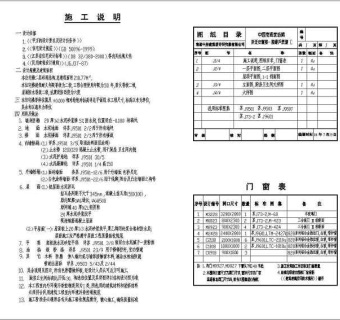 五套别墅建筑结构施工图