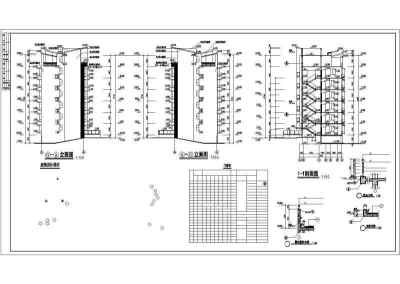 住宅小区建筑方案设计全套CAD图纸