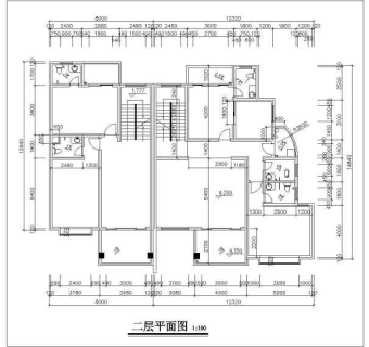 住宅建筑方案设计全套CAD图