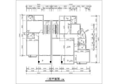 住宅建筑方案设计全套CAD图