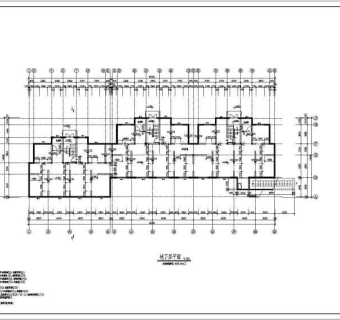 某多层住宅建筑方案设计全套CAD图