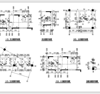某地下2层人防地下室结构设计施工图