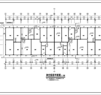 多层住宅建筑方案设计全套CAD图