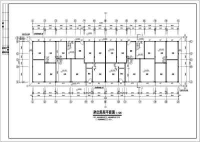 多层住宅建筑方案设计全套CAD图