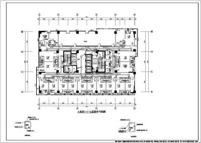 [河南]商业广场商住楼电气全套施工图