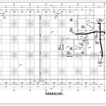 某单层地下车库全套结构设计施工图3D模型