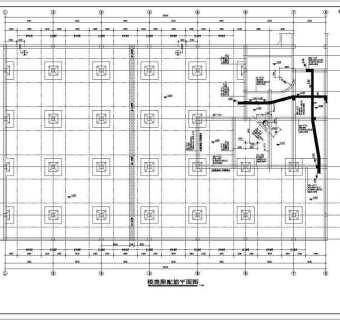 某单层地下车库全套结构设计施工图3D模型