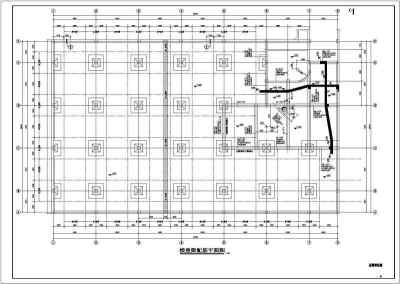 某单层地下车库全套结构设计施工图3D模型