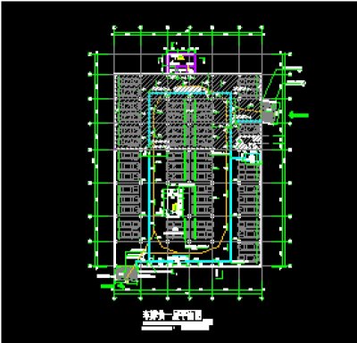 单层地下车库施工图设计