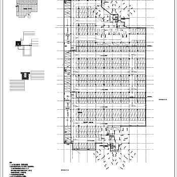 某三层框架结构地下车库建筑设计方案