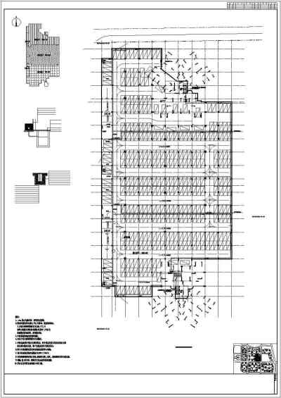 某三层框架结构地下车库建筑设计方案