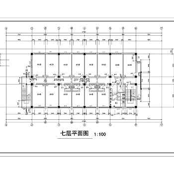 某宾馆商住楼设计cad全套建施图