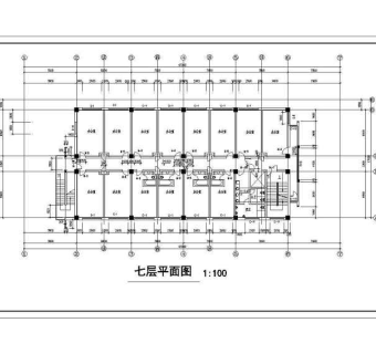 某宾馆商住楼设计cad全套建施图