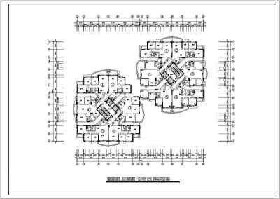 某高层住宅户型设计图纸