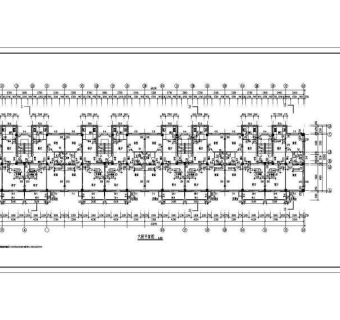 某砖混结构多层商住楼设计cad全套建施图