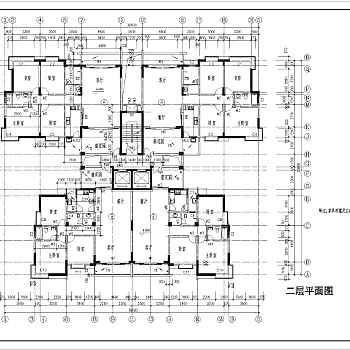 某小区高层住宅楼施工图纸