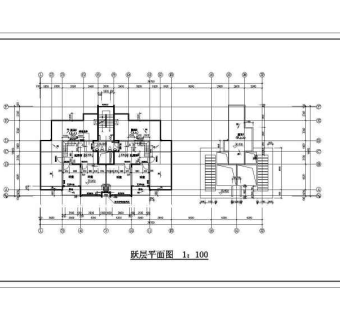 某市花园式高层住宅全套施工图