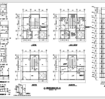 某高校小高层住宅施工图纸
