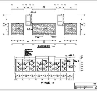 商住楼建筑设计cad施工图纸