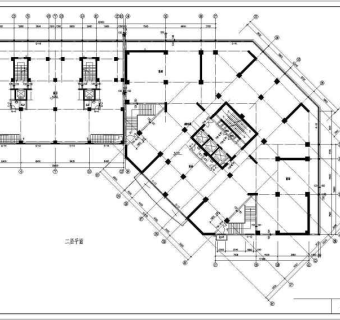 东方神韵高层住宅设计全套CAD图纸